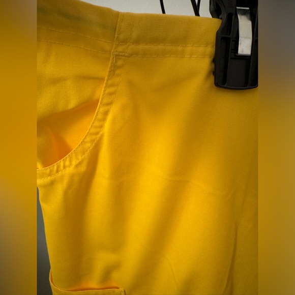 WonderWink Origins Women's Drawstring Flare Scrub Pants 5026 4X 4XL Yellow FLAW - Picture 12 of 16